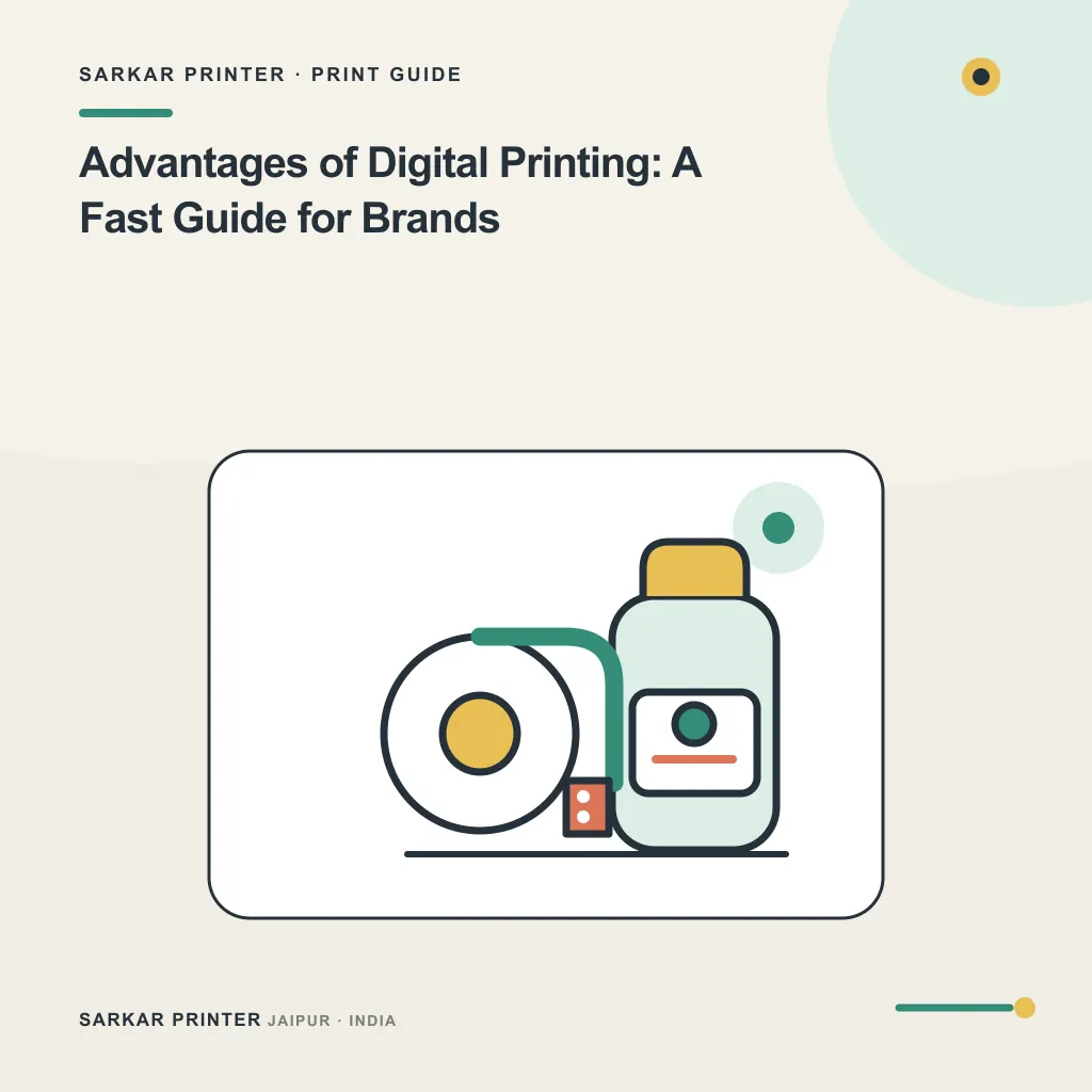 Concept visual for Advantages of Digital Printing: A Fast Guide for Brands