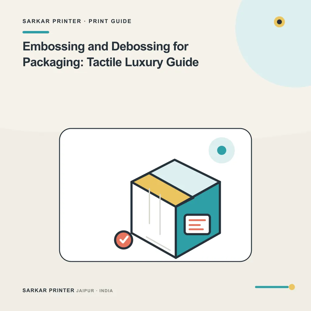 Concept visual for Embossing and Debossing for Packaging: Tactile Luxury Guide