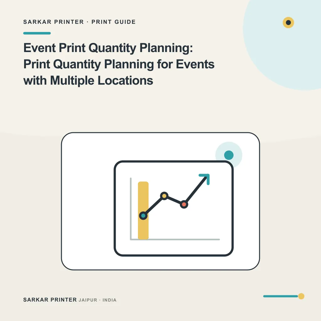 Illustrated cover for Event Print Quantity Planning: Print Quantity Planning for Events with Multiple Locations