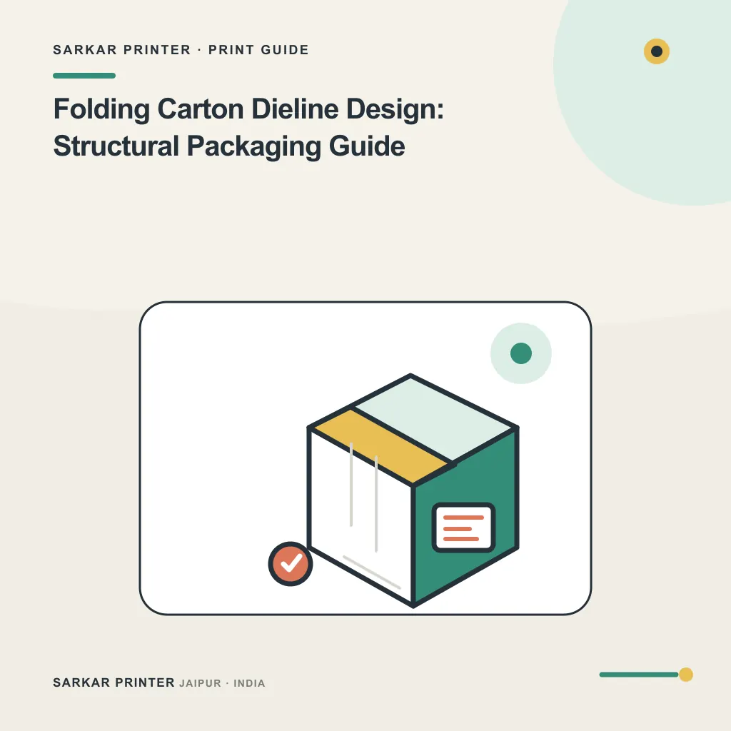 Concept visual for Folding Carton Dieline Design: Structural Packaging Guide