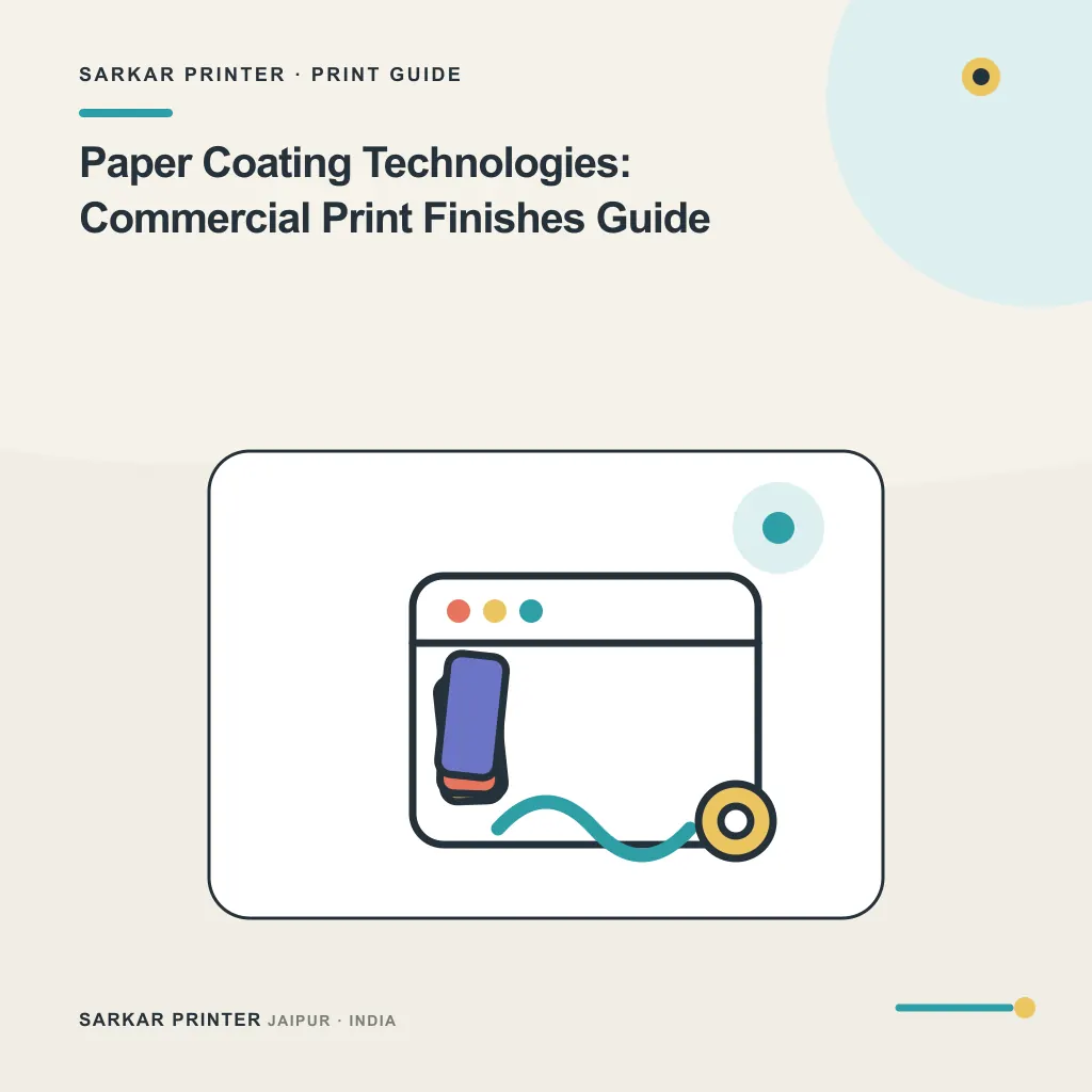 Concept visual for Paper Coating Technologies: Commercial Print Finishes Guide
