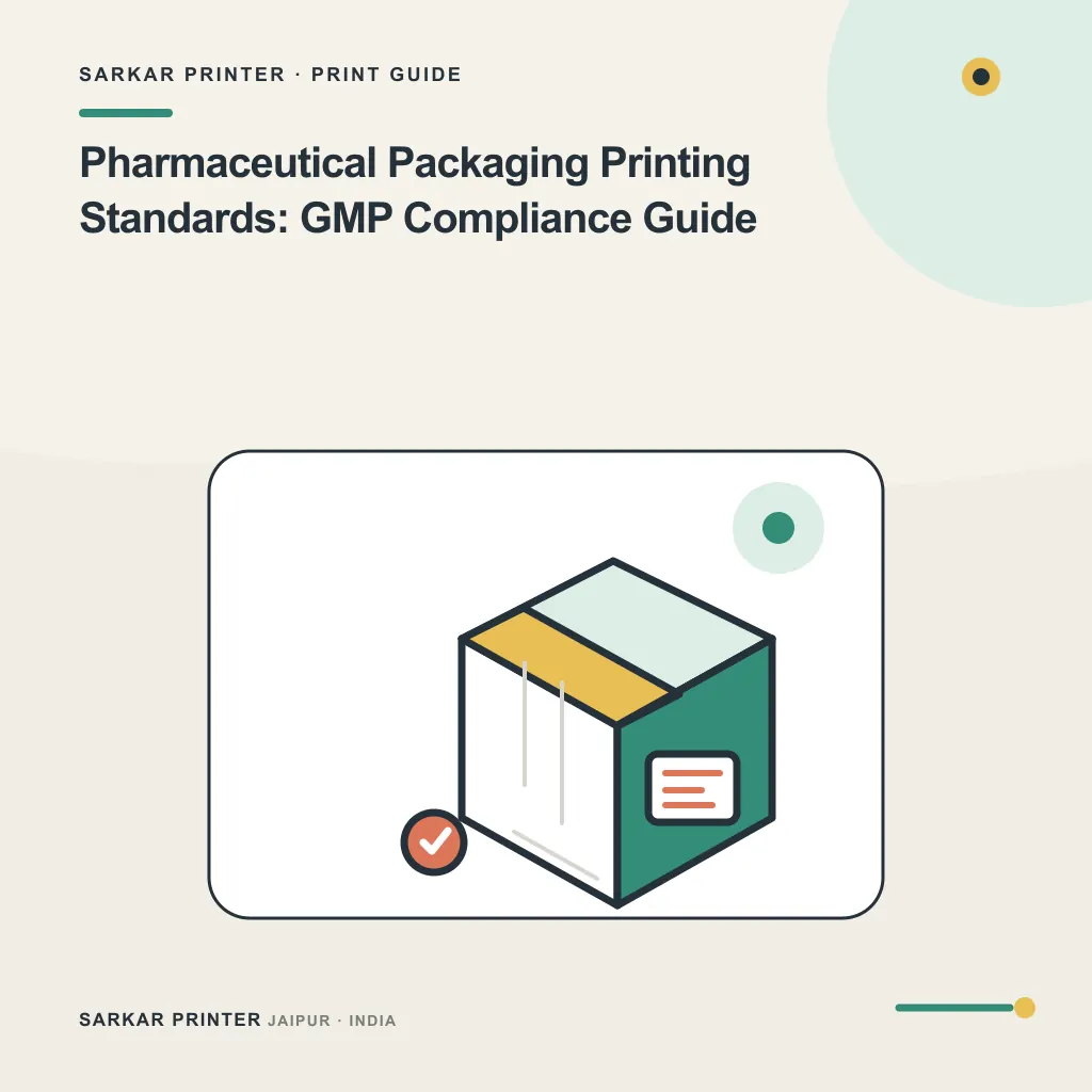 Concept visual for Pharmaceutical Packaging Printing Standards: GMP Compliance Guide