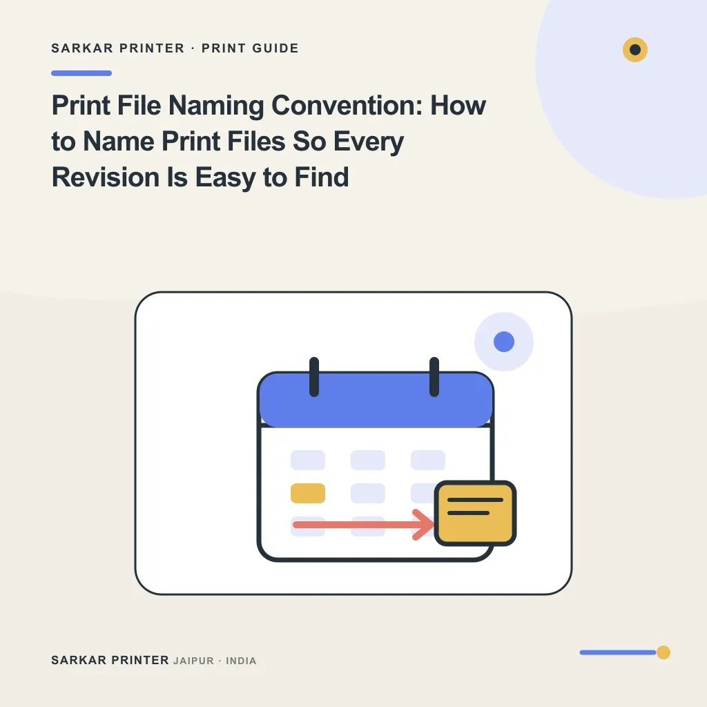 Illustrated cover for Print File Naming Convention: How to Name Print Files So Every Revision Is Easy to Find