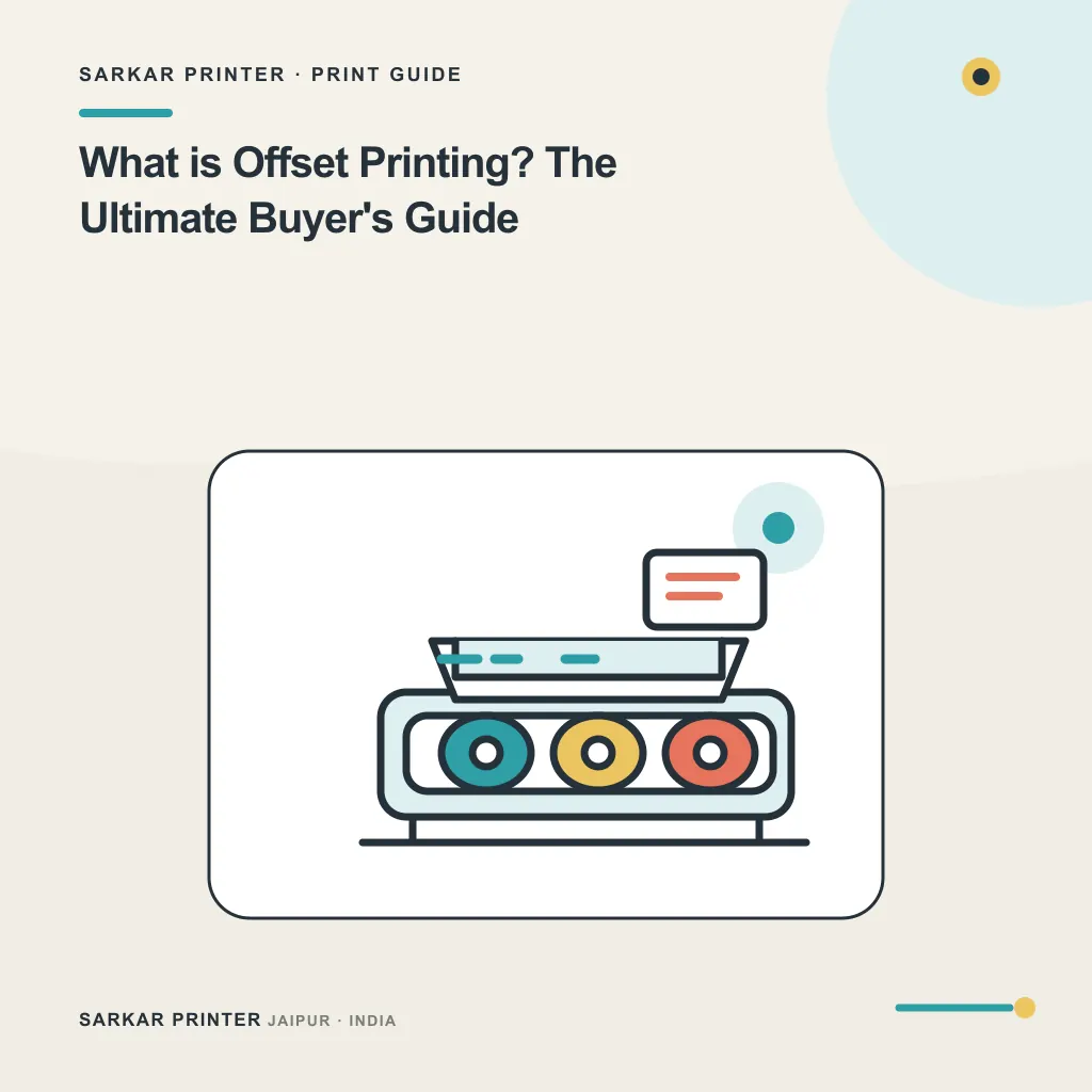 Concept visual for What is Offset Printing? The Ultimate Buyer's Guide