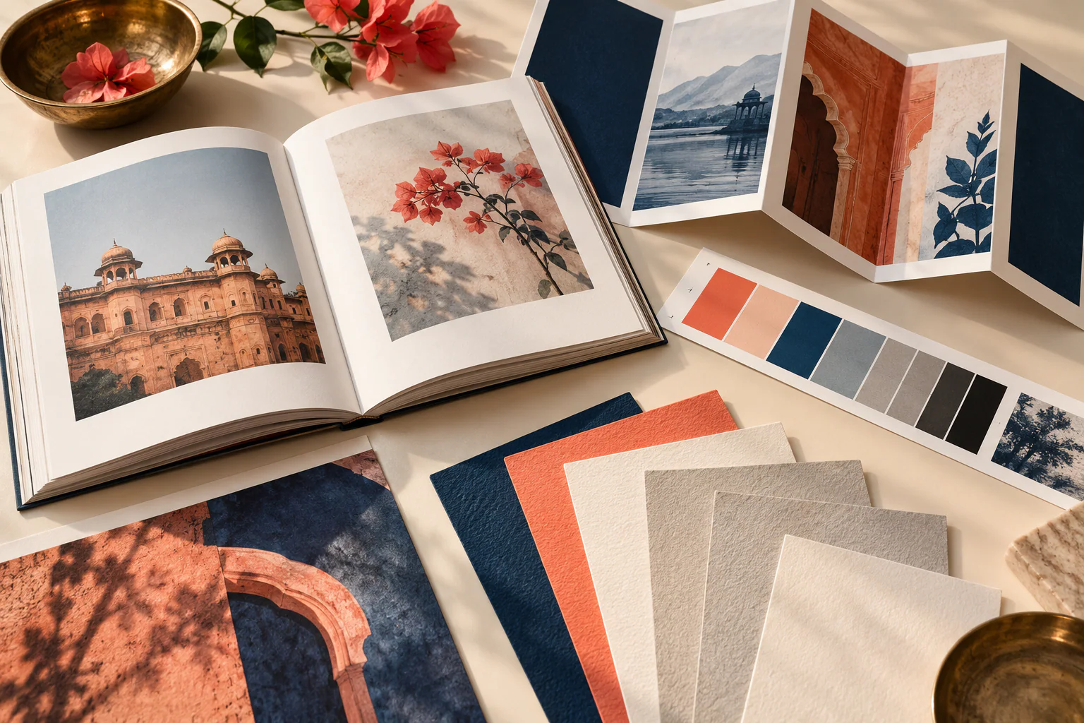 Concept visual for Sarkar Printer's print journal