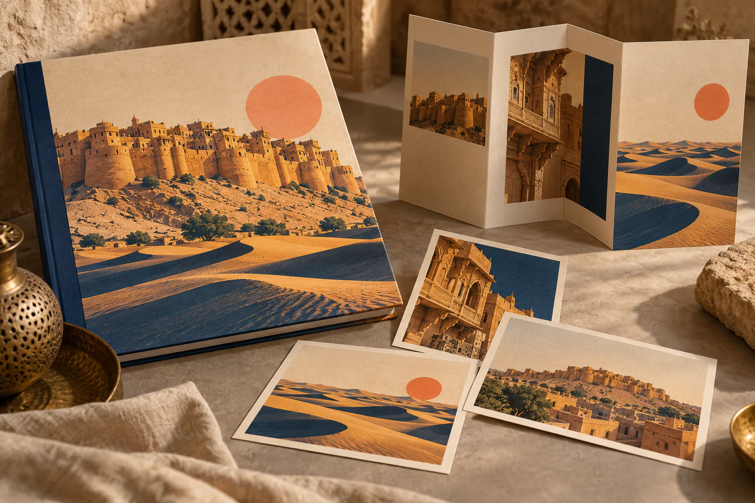 Concept visual for Printing Press in Jaisalmer
