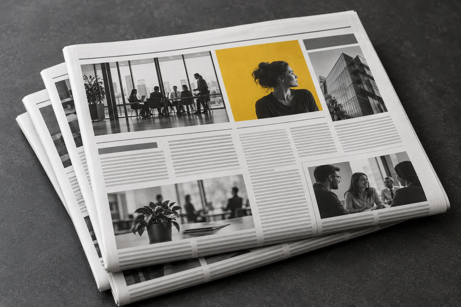 Concept visual for Newsletter Printing in Jaipur | Custom Business Updates