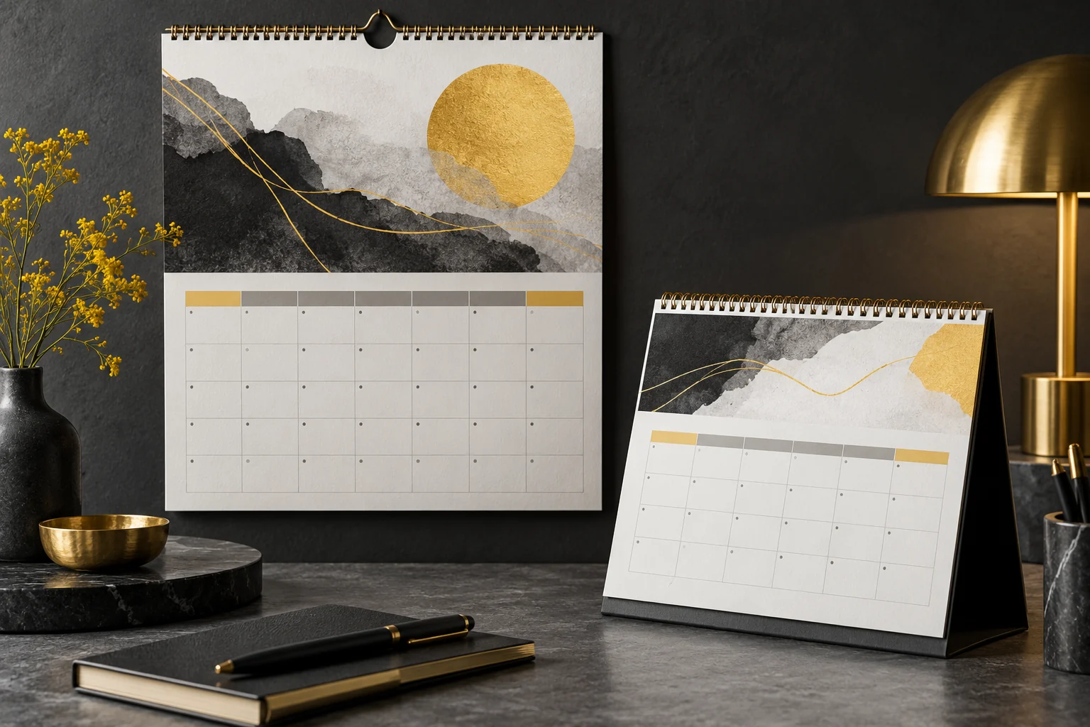 Concept visual for Wall & Table Calendar Printing in Jaipur